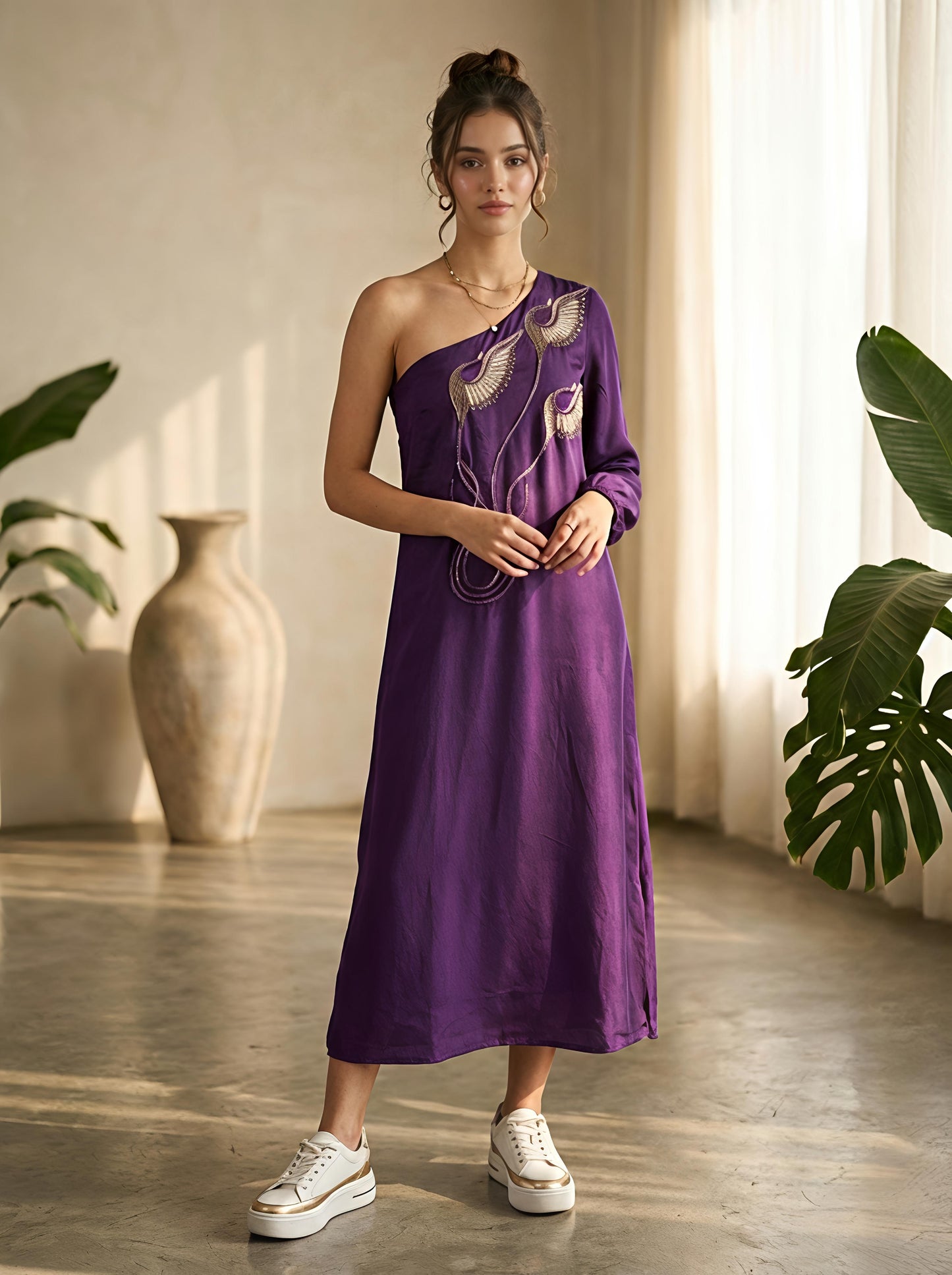 The Seraphina One-Shoulder Dress