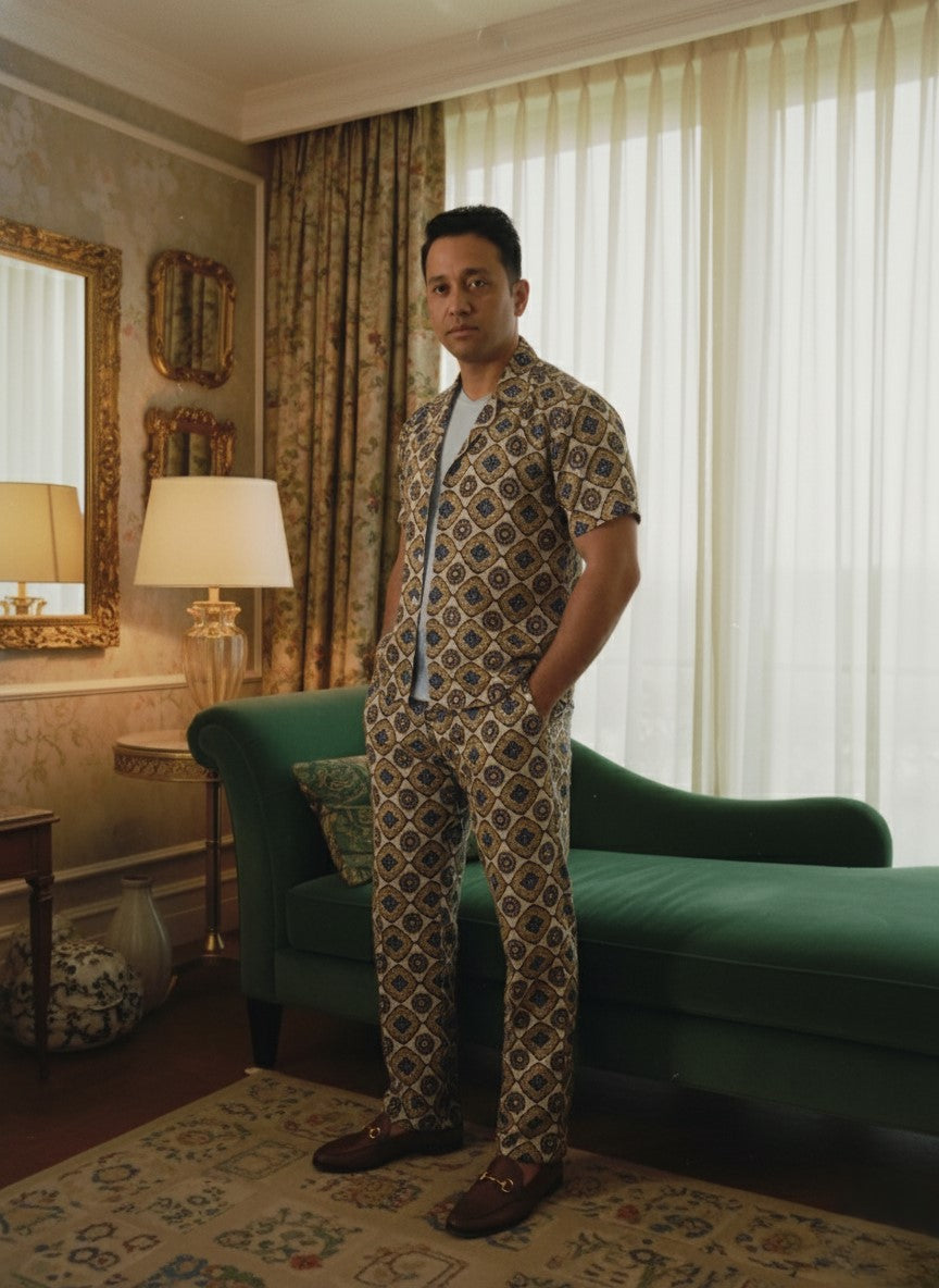 THE TEAL MEDALLION SET