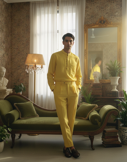 MANDARIN SHORT KURTA