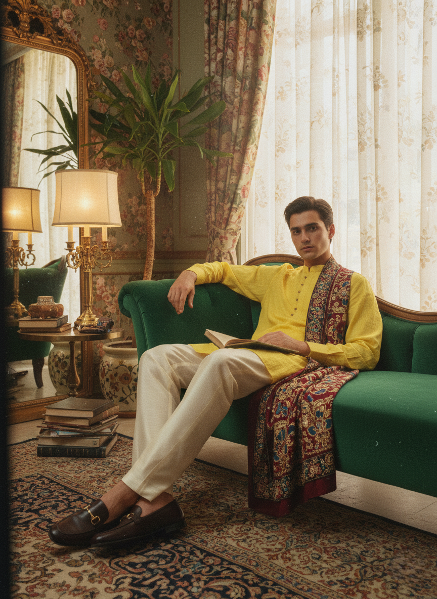 MANDARIN SHORT KURTA