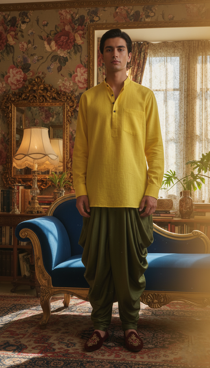 MANDARIN SHORT KURTA
