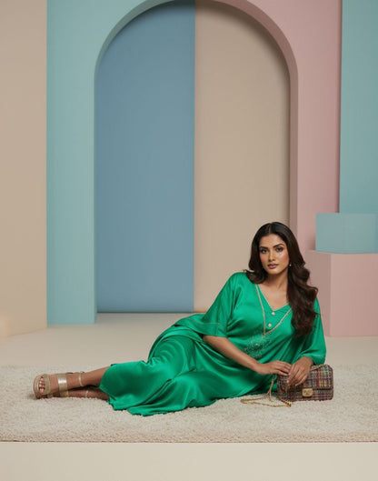 HEART CHAKRA KAFTAN “THE HEARTBEAT HOOD”