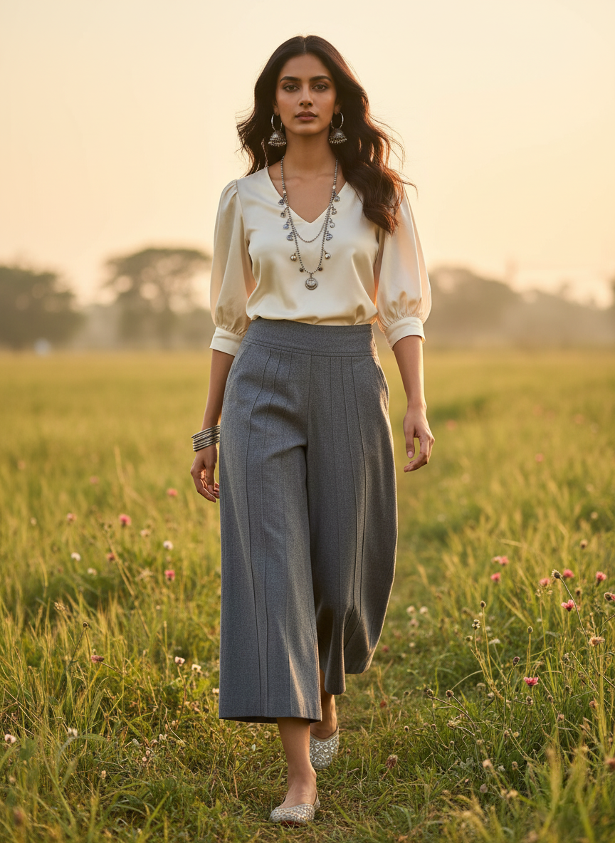 PARALLEL PANTS CHAMBRAY