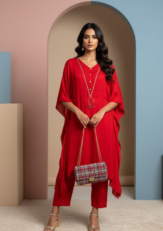 ROOT CHAKRA KAFTAN “THE GROUNDED GLOW”