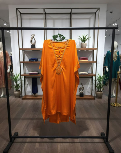 SACRAL CHAKRA KAFTAN “THE CREATIVE CURRENT”