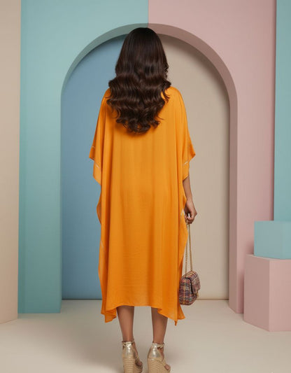 SACRAL CHAKRA KAFTAN “THE CREATIVE CURRENT”