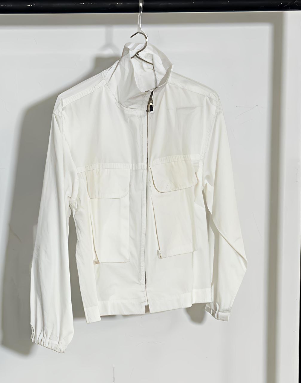 Indigo Draped pants & Tencel Shirt Jacket