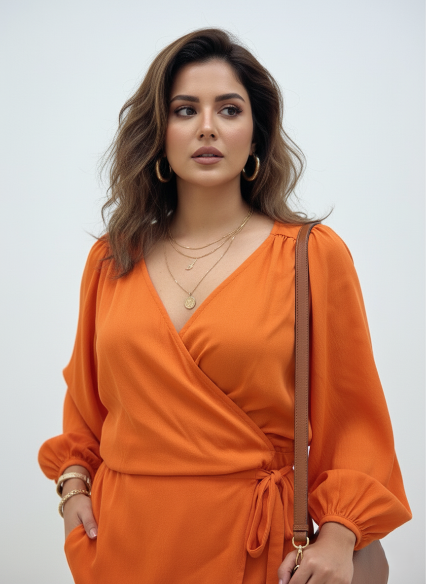 TANGARINE WRAP AROUND